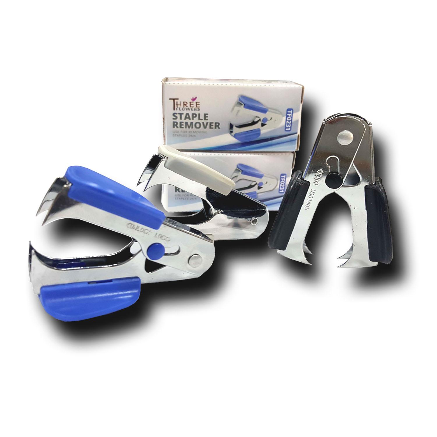 Staple Pin Remover with Lock  Sleek Design Effortless Pin Removal and Secure Locking for Safety and Convenience TF-0231